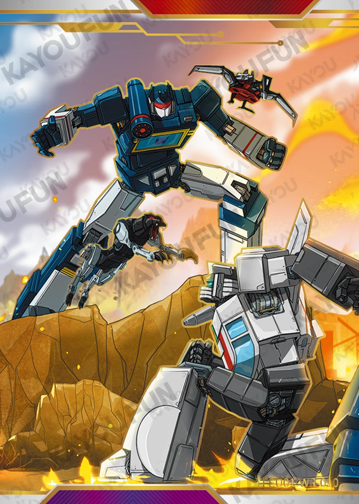 Kartu Kayou Transformers - Soundwave & Wheeljack (WR)