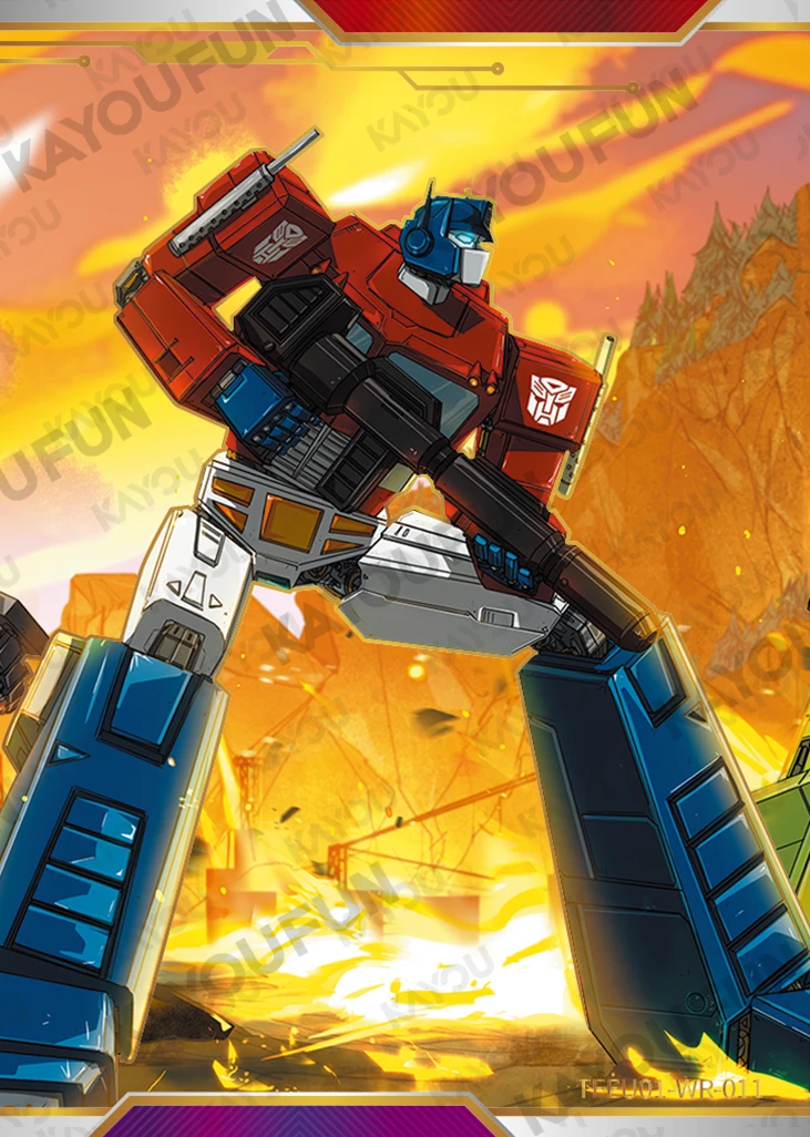 Kartu Kayou Transformers - Optimus Prime (WR)