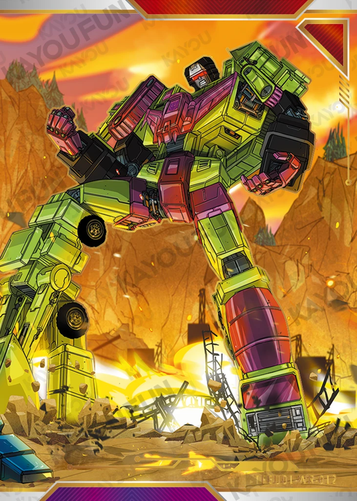 Kartu Kayou Transformers - Devastator (WR)
