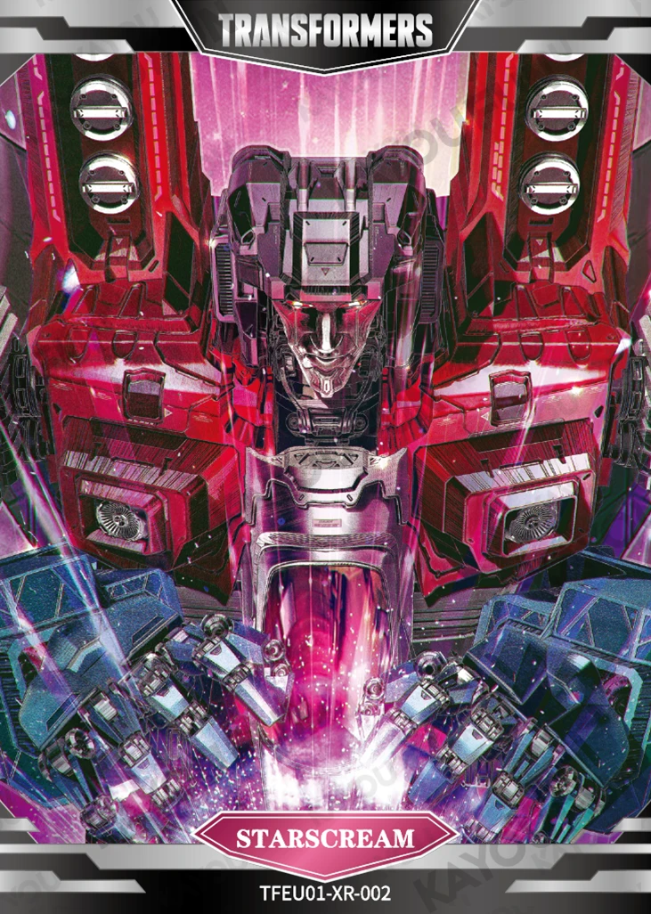 Kartu Kayou Transformers - Starscream (XR)
