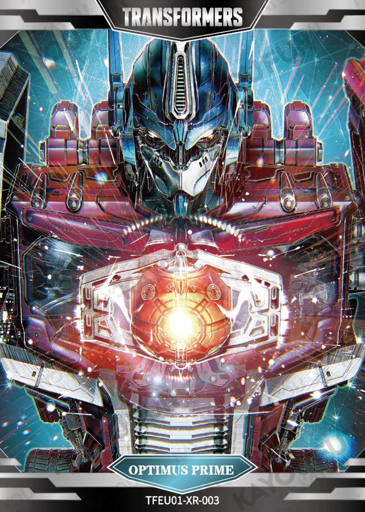 Kartu Kayou Transformers - Optimus Prime (XR)