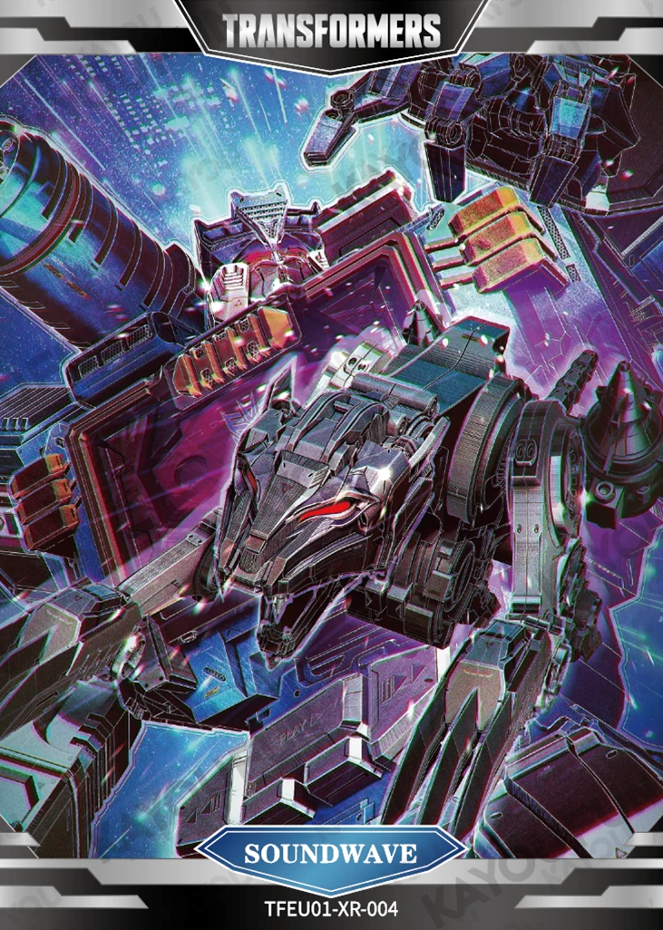 Kartu Kayou Transformers - Soundwave (XR)