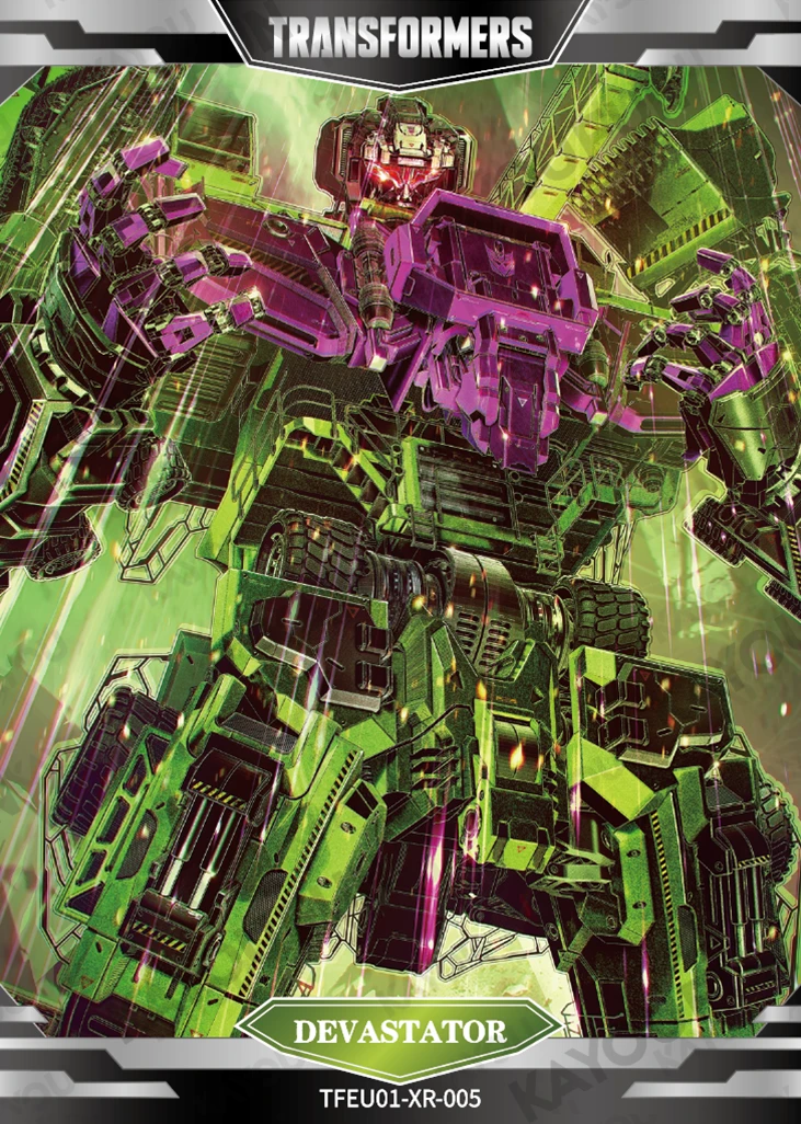 Kartu Kayou Transformers - Devastator (XR)