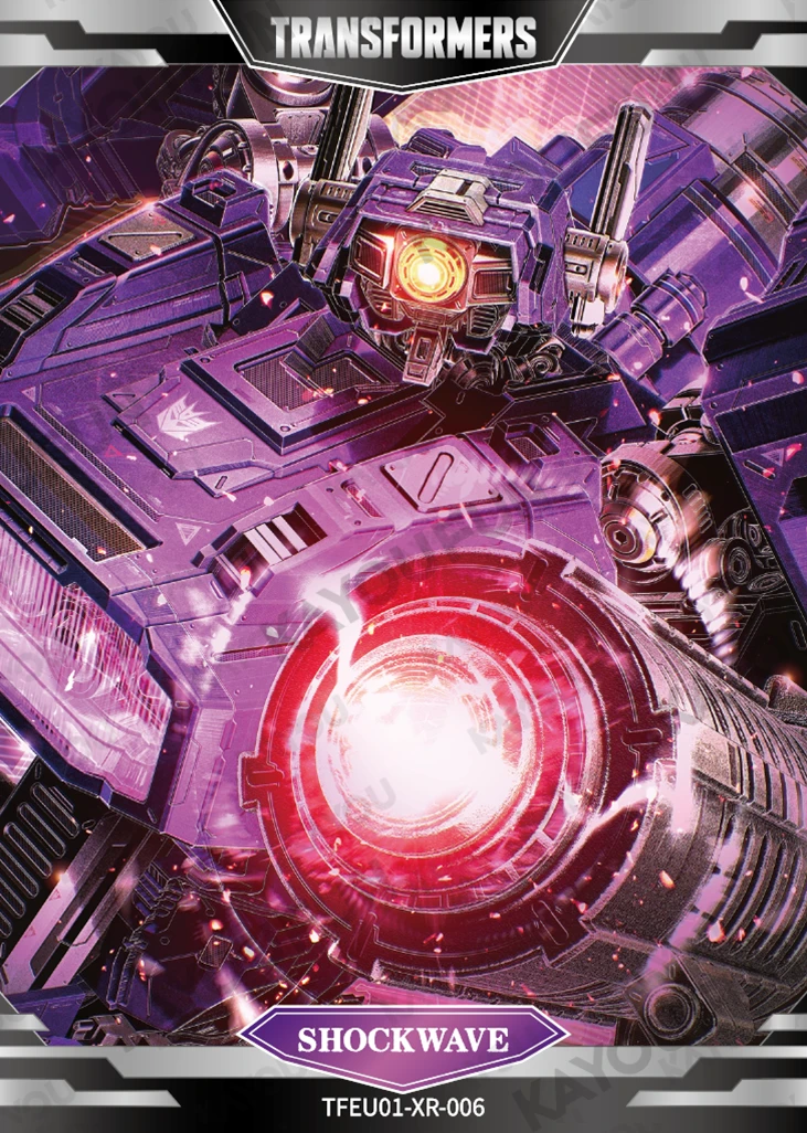 Kartu Kayou Transformers - Shockwave (XR)