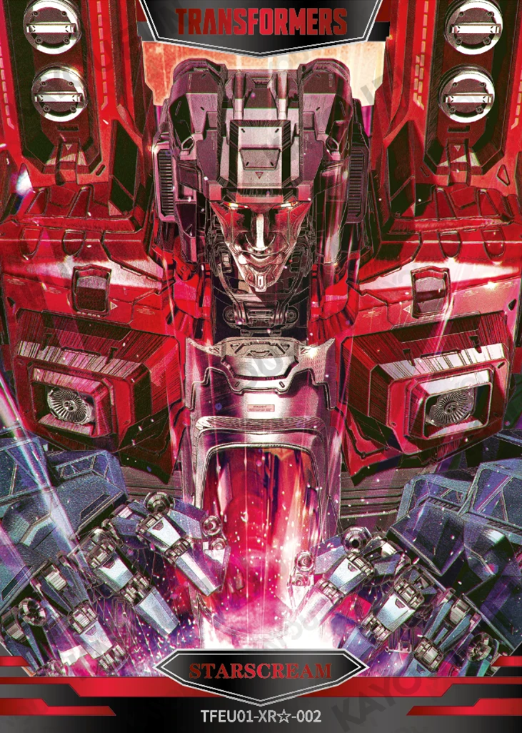 Kartu Kayou Transformers - Starscream (XR☆)