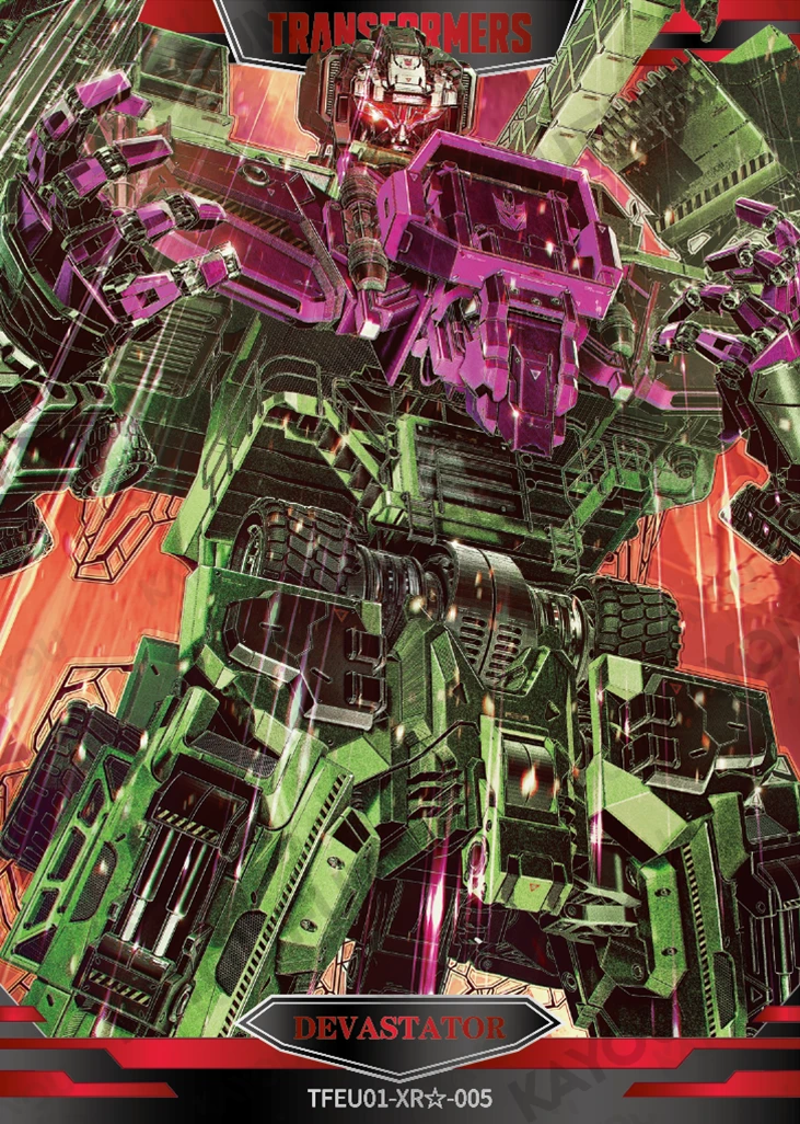 Kartu Kayou Transformers - Devastator (XR☆)