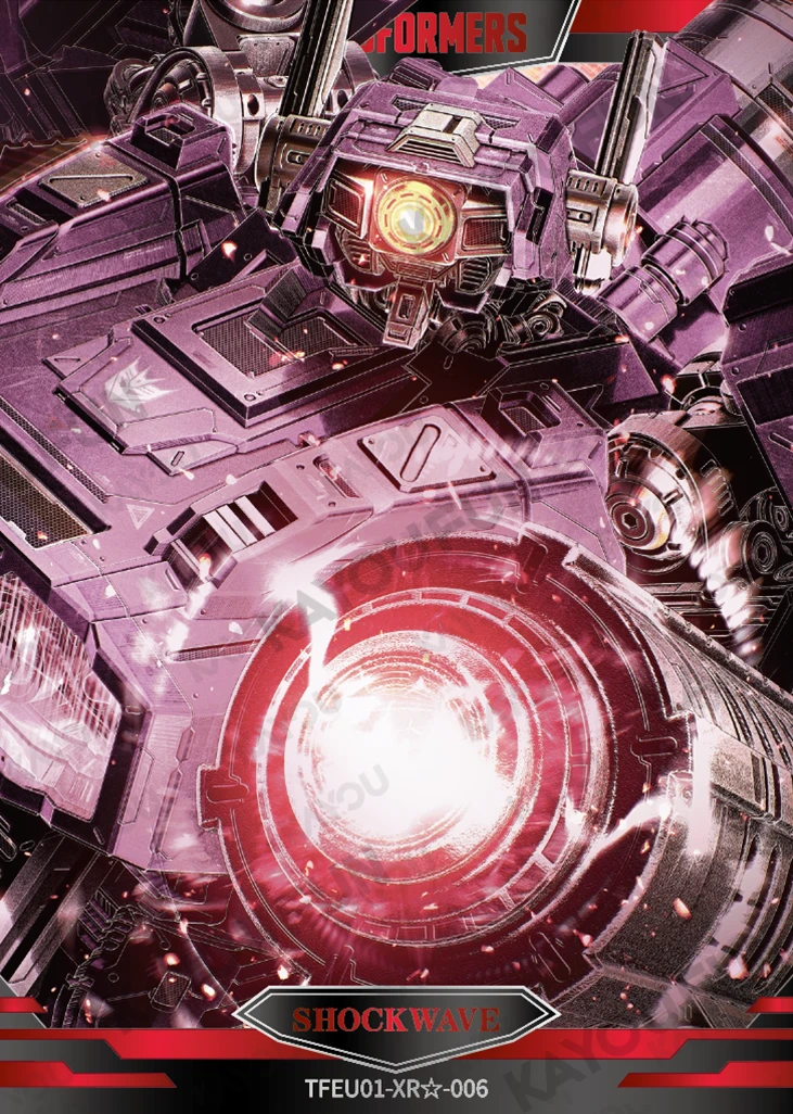 Kartu Kayou Transformers - Shockwave (XR☆)