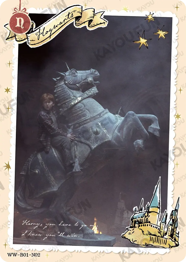 Kartu Kayou Harry Potter - Owl Post 02 (N)