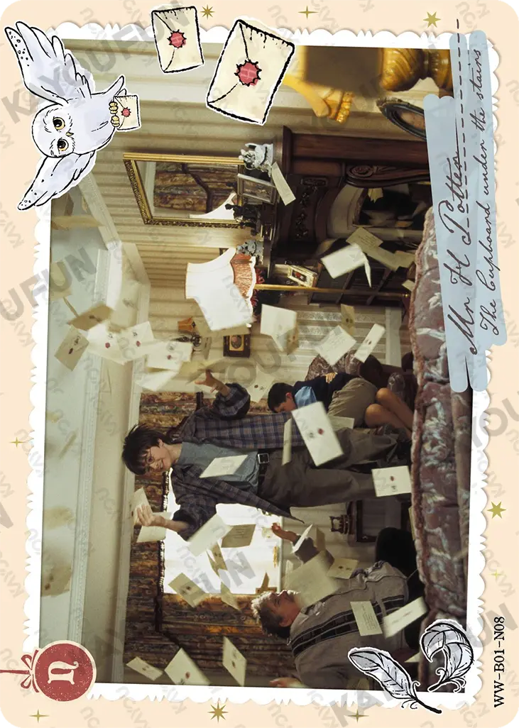 Kartu Kayou Harry Potter - Owl Post 08 (N)