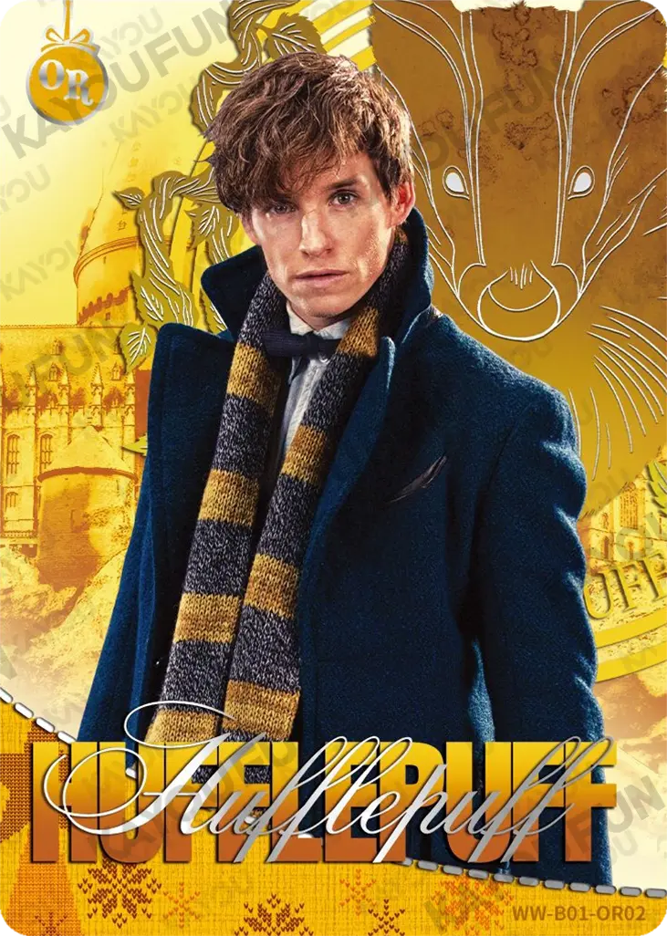 Kartu Kayou Harry Potter - Newt Scamander (OR)
