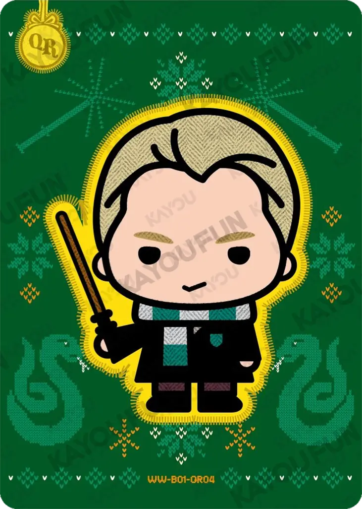 Kartu Kayou Harry Potter - Draco Malfoy (QR)