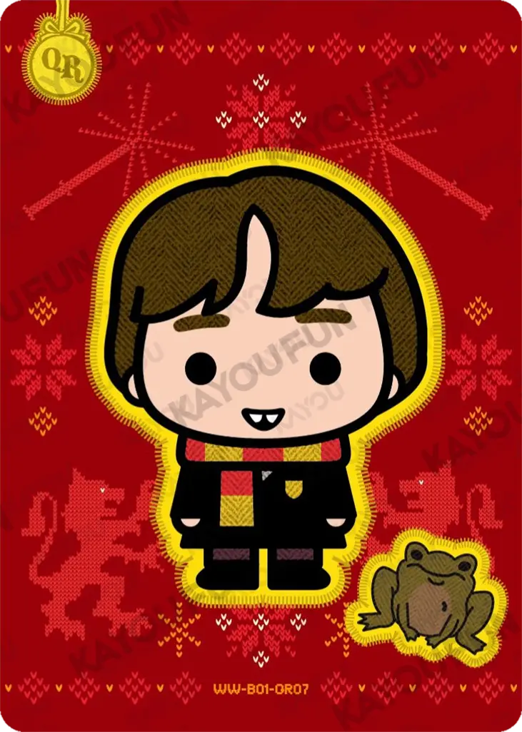 Kartu Kayou Harry Potter - Neville Longbottom&Trevor (QR)