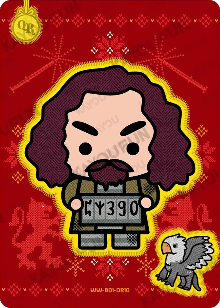 Kartu Kayou Harry Potter - Sirius Black&Buckbeak (QR)