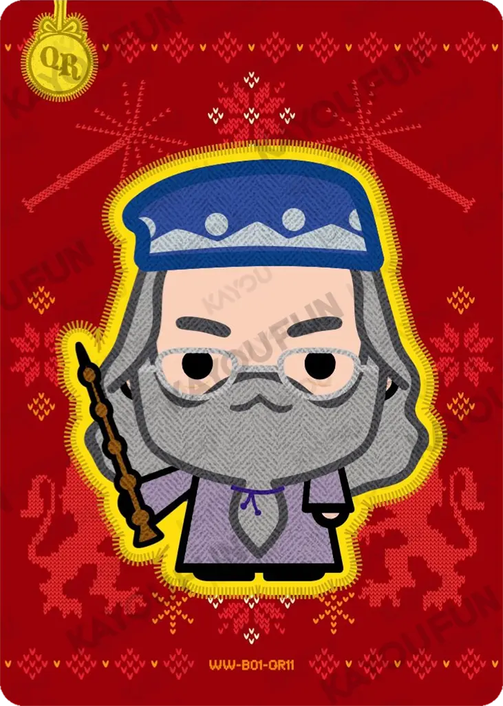 Kartu Kayou Harry Potter - Albus Dumbledore (QR)