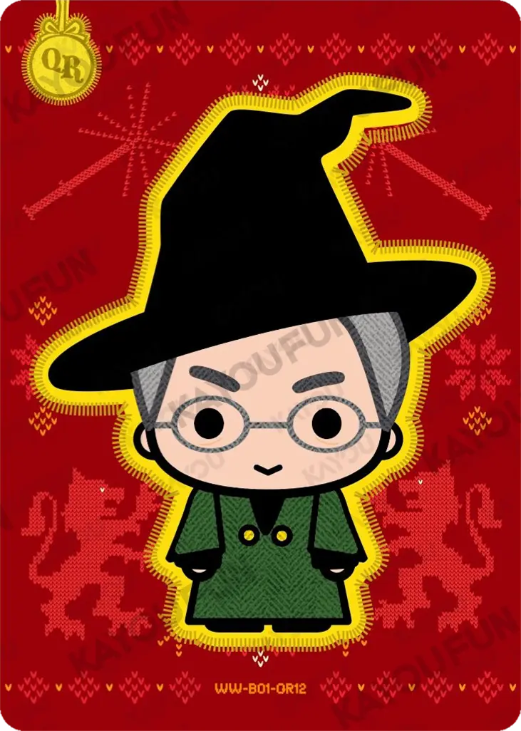 Kartu Kayou Harry Potter - Minerva McGonagall (QR)