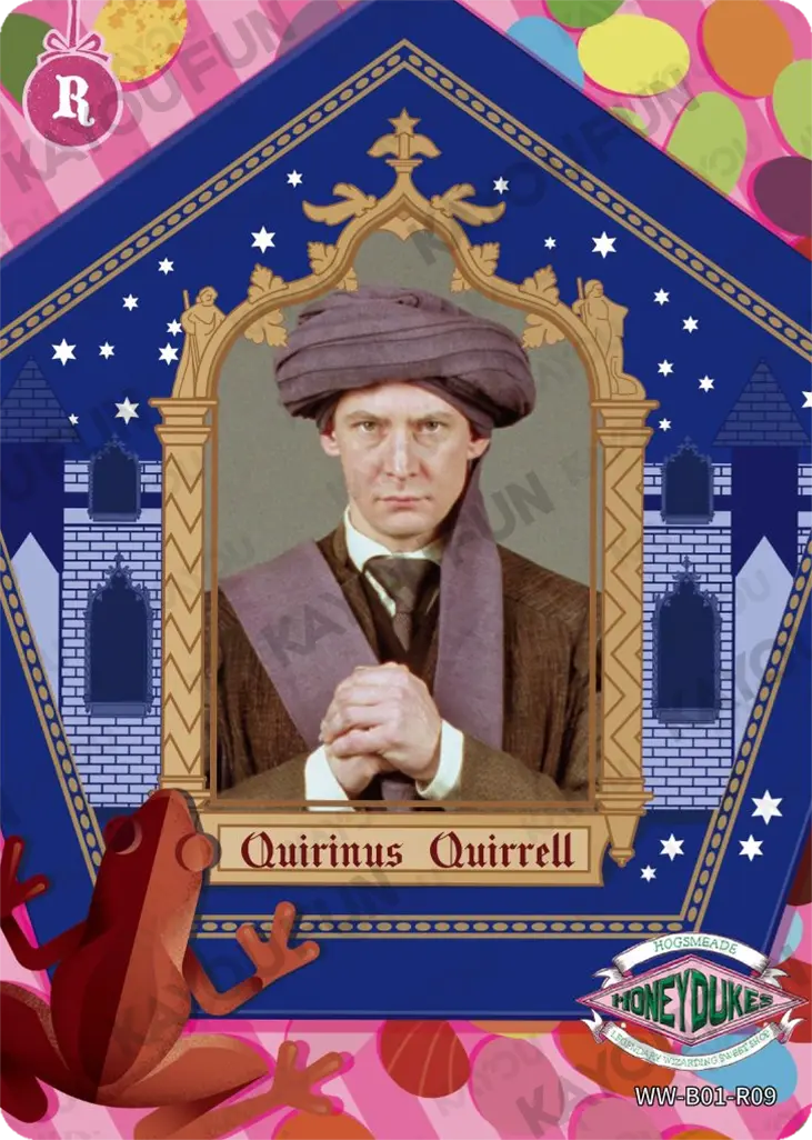 Kartu Kayou Harry Potter - Quirinus Quirrell (R)