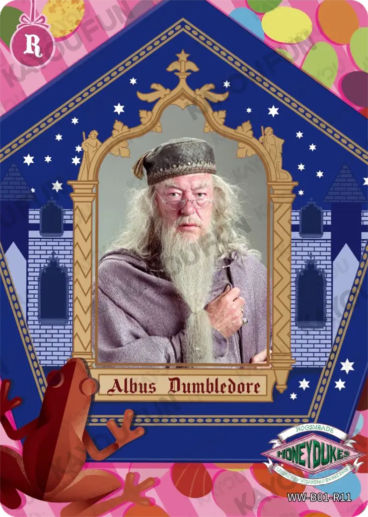 Kartu Kayou Harry Potter - Albus Dumbledore (R)