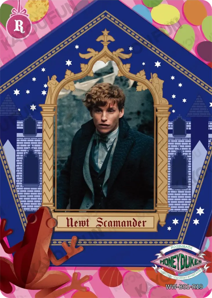 Kartu Kayou Harry Potter - Newt Scamander (R)