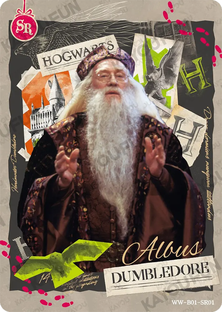 Kartu Kayou Harry Potter - Albus Dumbledore (SR)