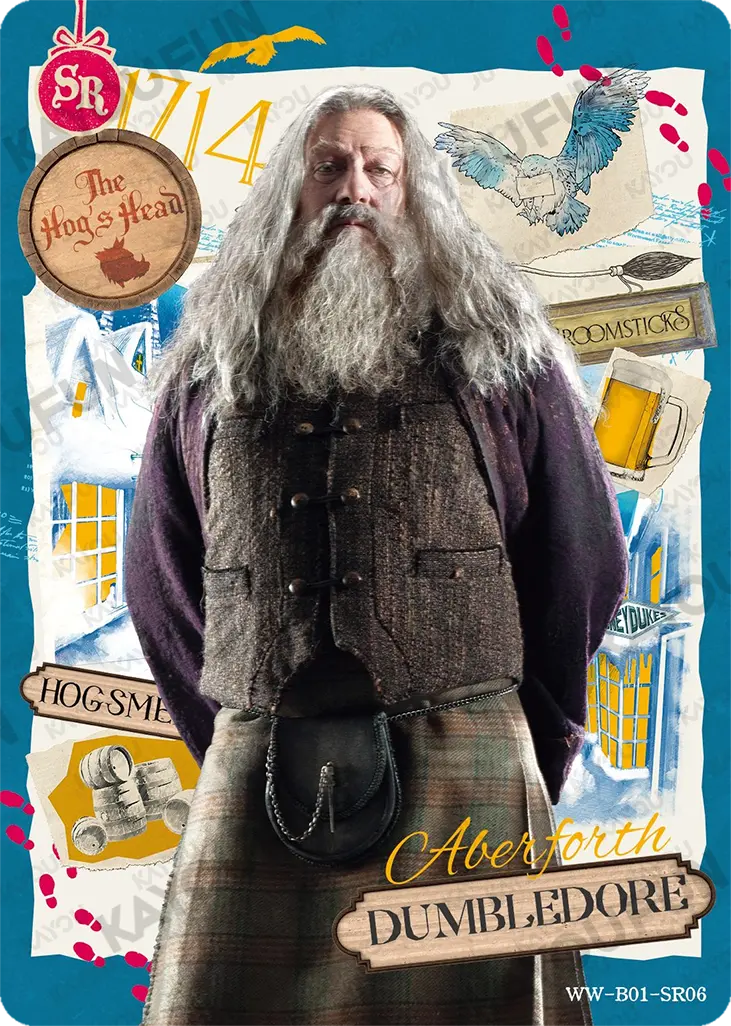 Kartu Kayou Harry Potter - Aberforth Dumbledore (SR)