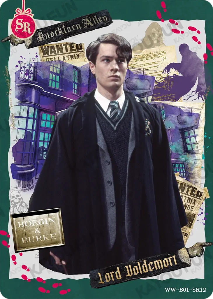 Kartu Kayou Harry Potter - Tom Riddle (SR)