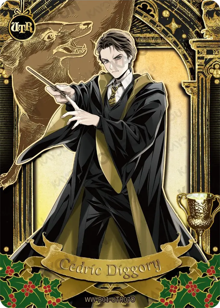 Kartu Kayou Harry Potter - Cedric Diggory (UTR)