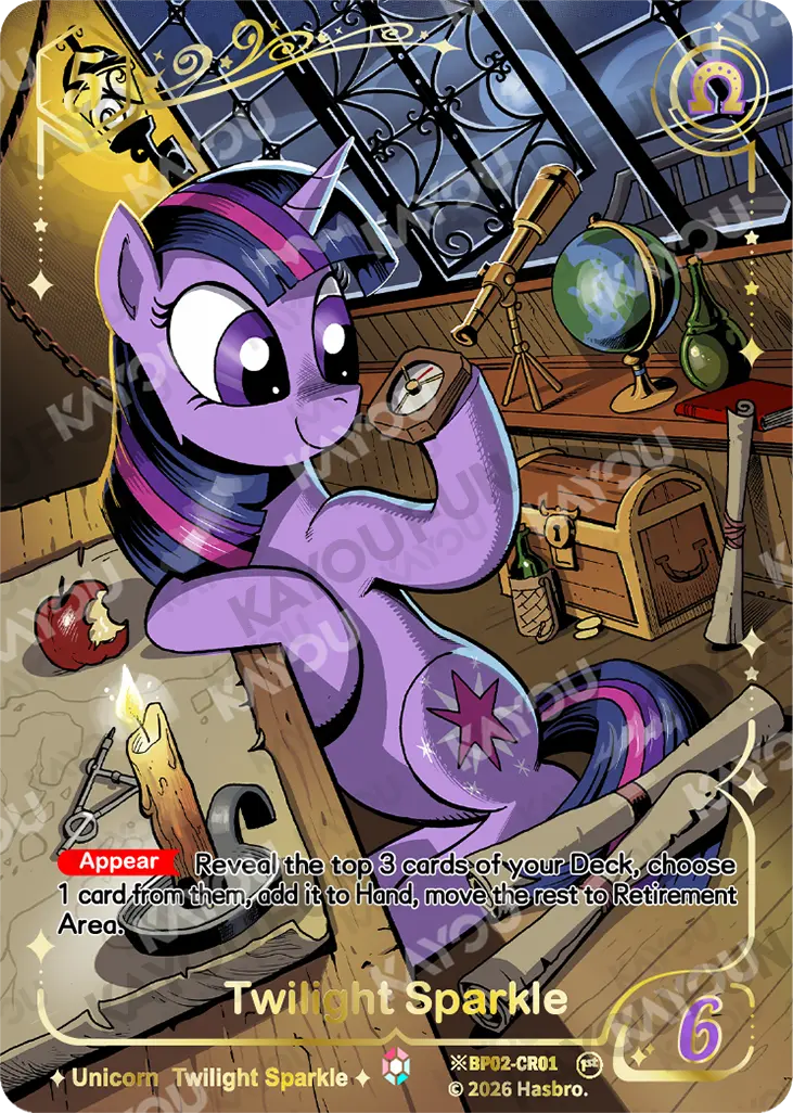 Kartu Kayou My Little Pony TCG - Twilight Sparkle (PP)