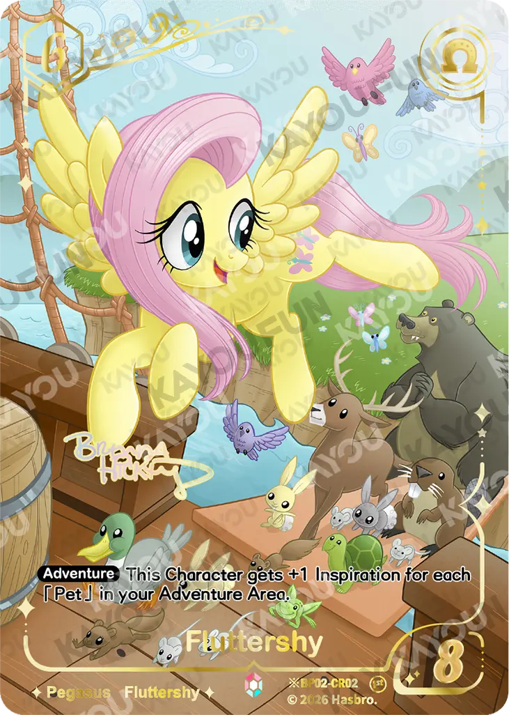 Kartu Kayou My Little Pony TCG - Fluttershy (PP)
