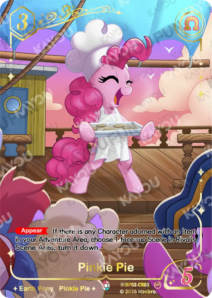 Kartu Kayou My Little Pony TCG - Pinkie Pie (PP)
