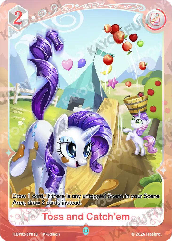 Kartu Kayou My Little Pony - Toss and Catch'em (SPR※)