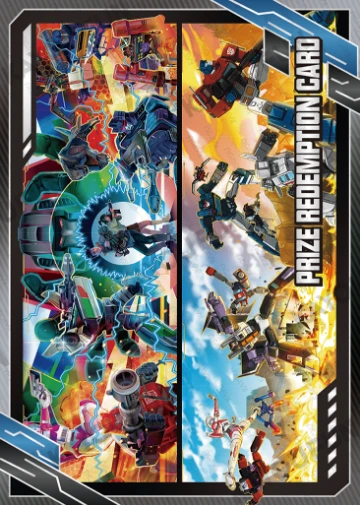 Prize Redemption Card