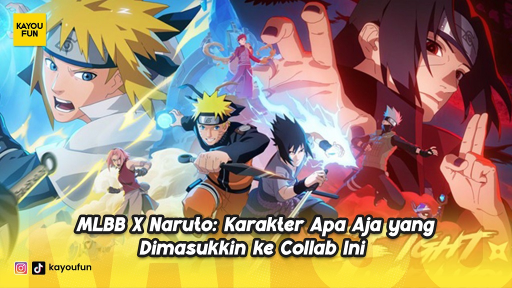 MLBB X Naruto: Karakter Apa Aja yang Dimasukkin ke Collab Ini