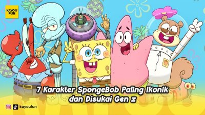 7 Karakter SpongeBob Paling Ikonik dan Disukai Gen Z