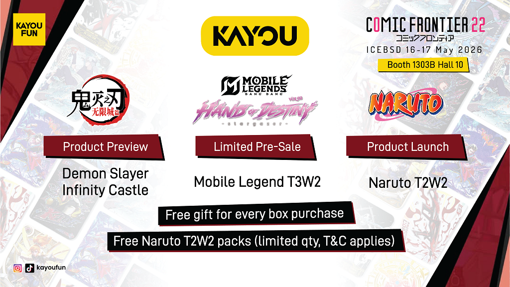 EXPLOSIVE ALERT! KAYOU DATANG KE COMIFURO 22!