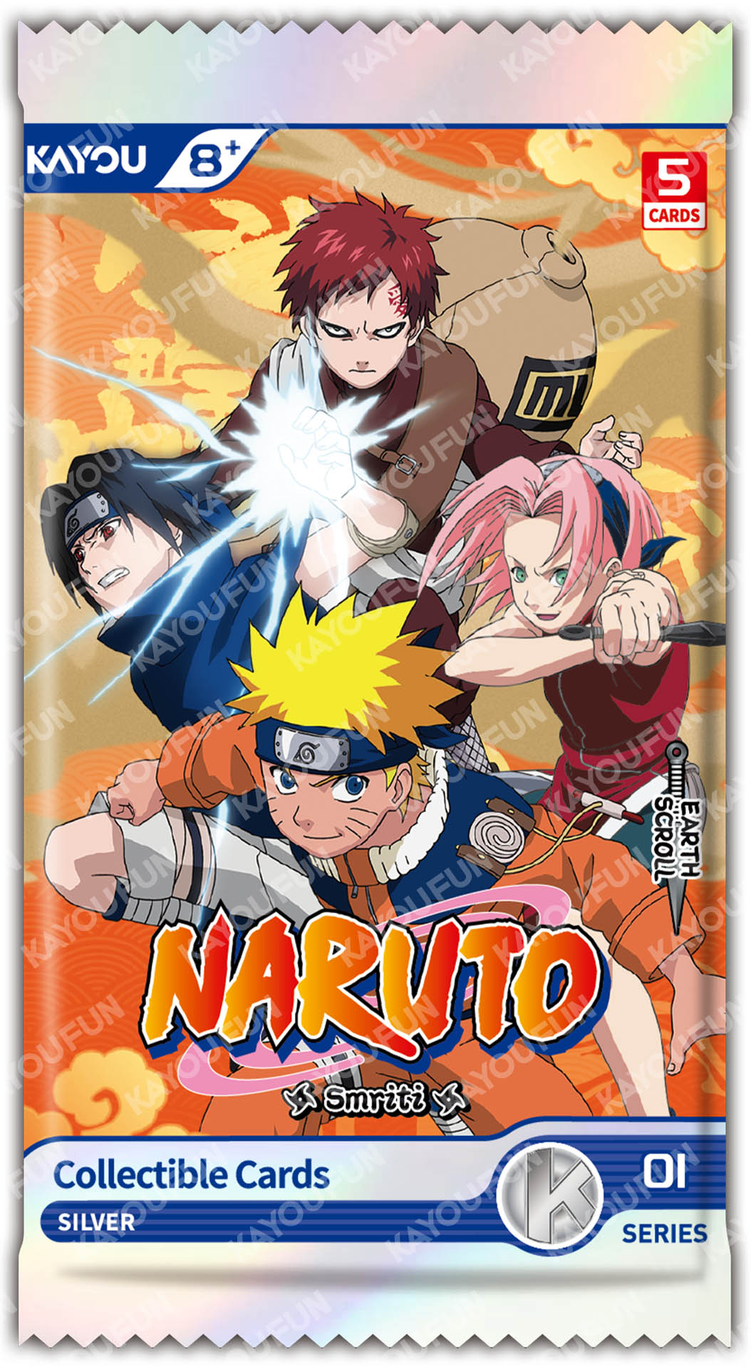 Kartu Kayou Naruto Smriti Collectible Card Chapter Byou SEA T2W1