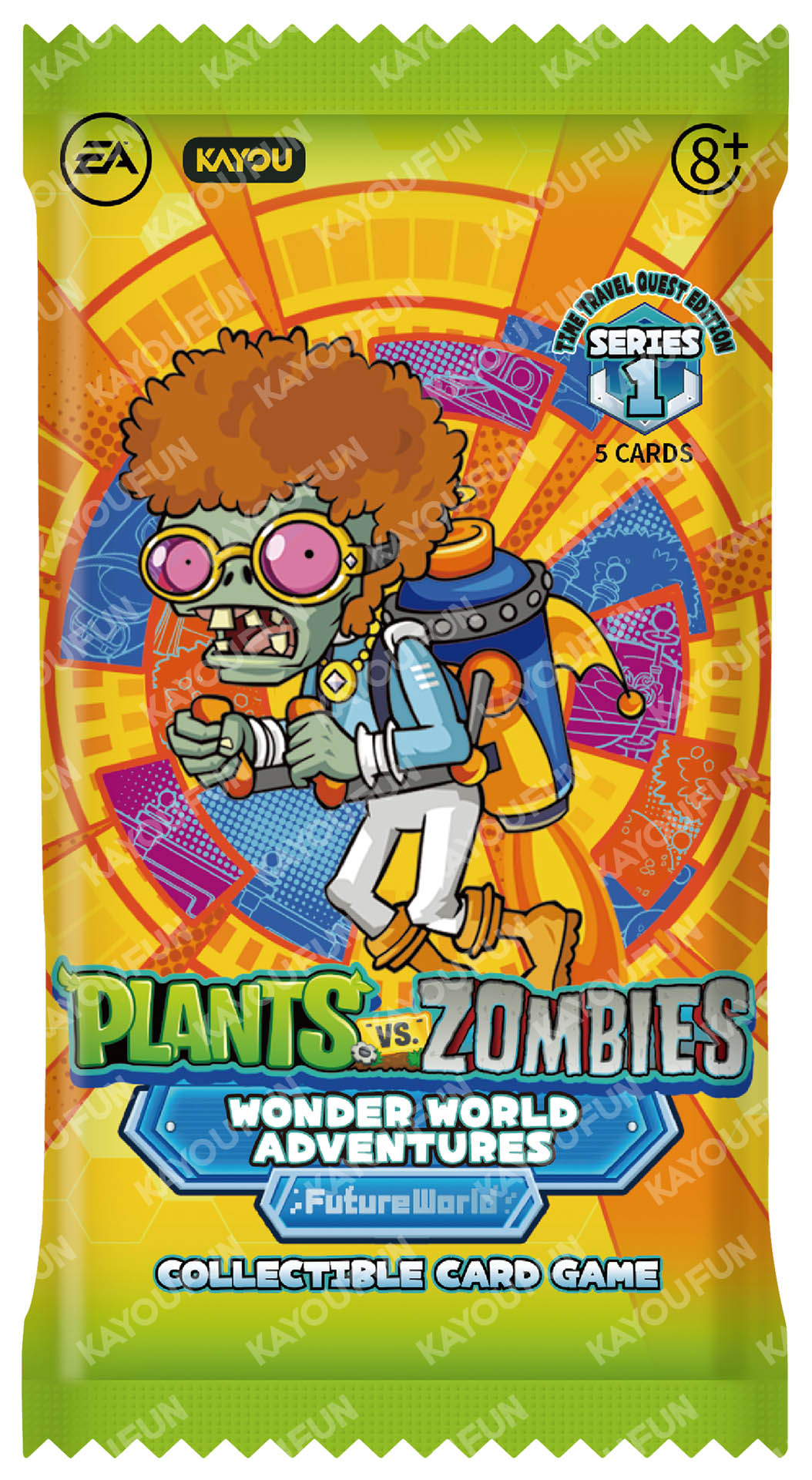 Kartu Kayou Plants vs Zombies Wonder World Adventures Time Travel Quest Edition SEA T2W1