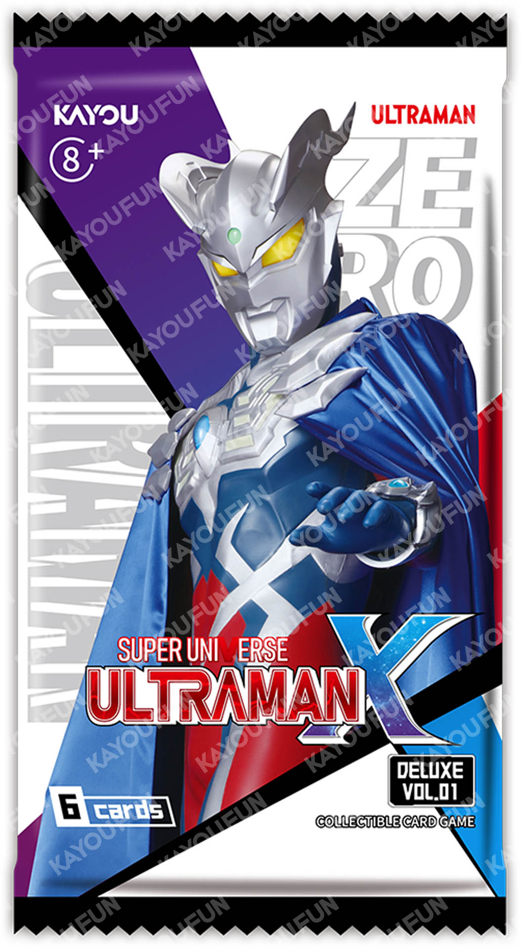 Kartu Kayou Super Universe Ultraman X Files Deluxe SEA T2W1