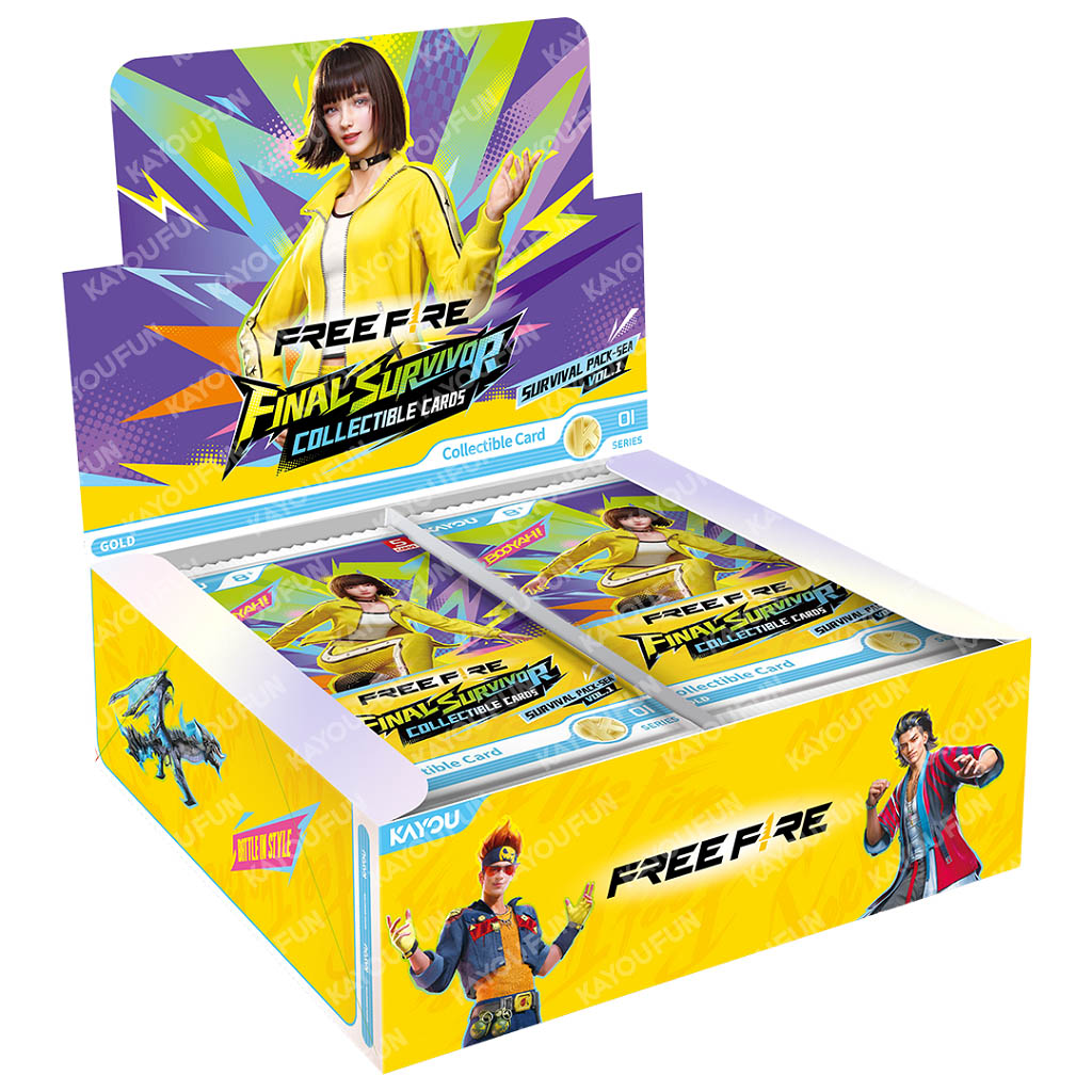 Kartu Kayou Free Fire Final Survivor Collectible Cards Survival Pack SEA T3W1