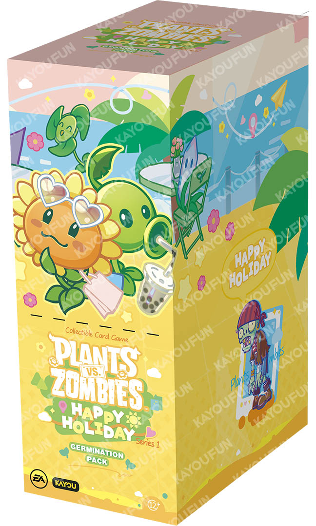 Kartu Kayou Plants vs Zombies Happy Holiday Germination Pack T4W1
