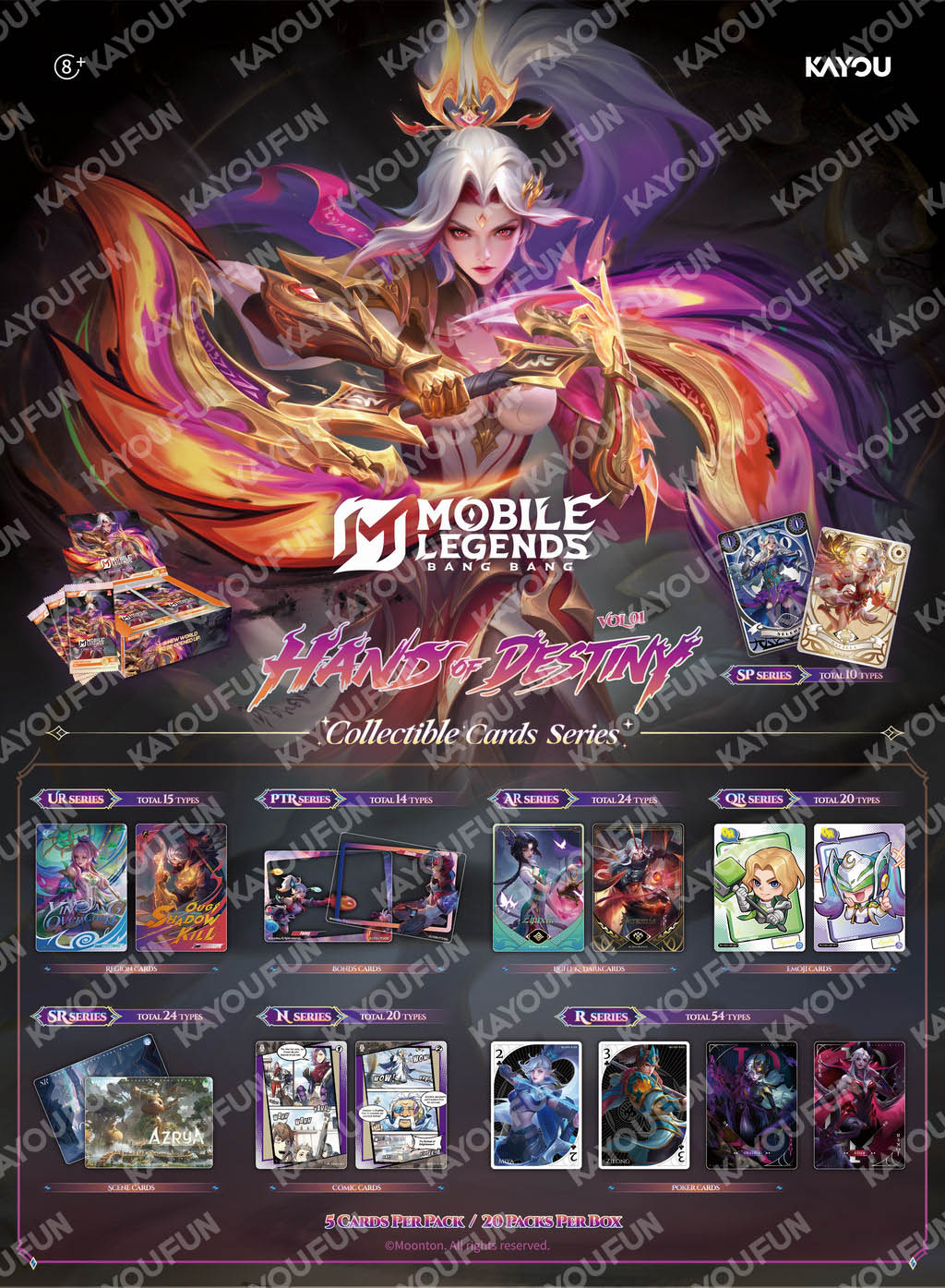 Kartu Kayou Mobile Legends: Bang Bang Hand of Destiny SEA T3W1