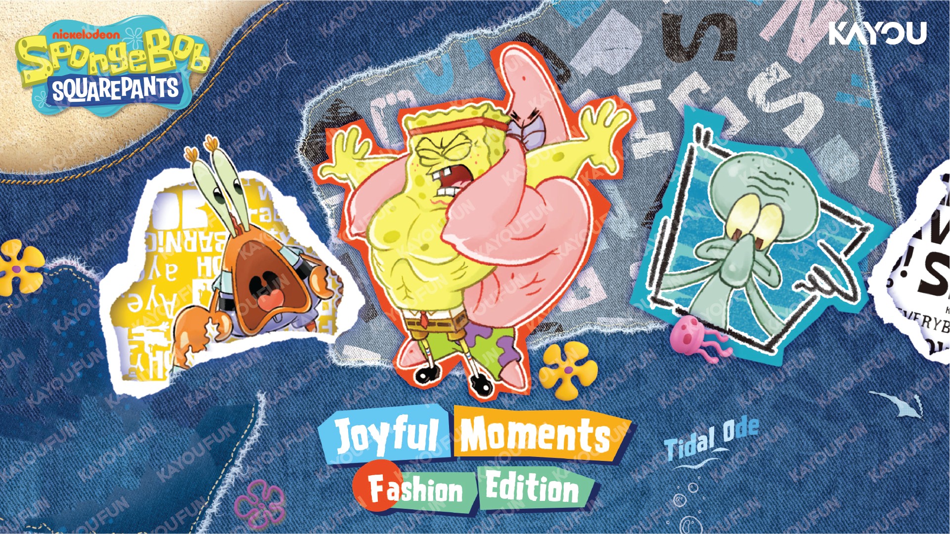 Kartu Kayou SpongeBob SquarePants - Fashion Edition SEA T3W1