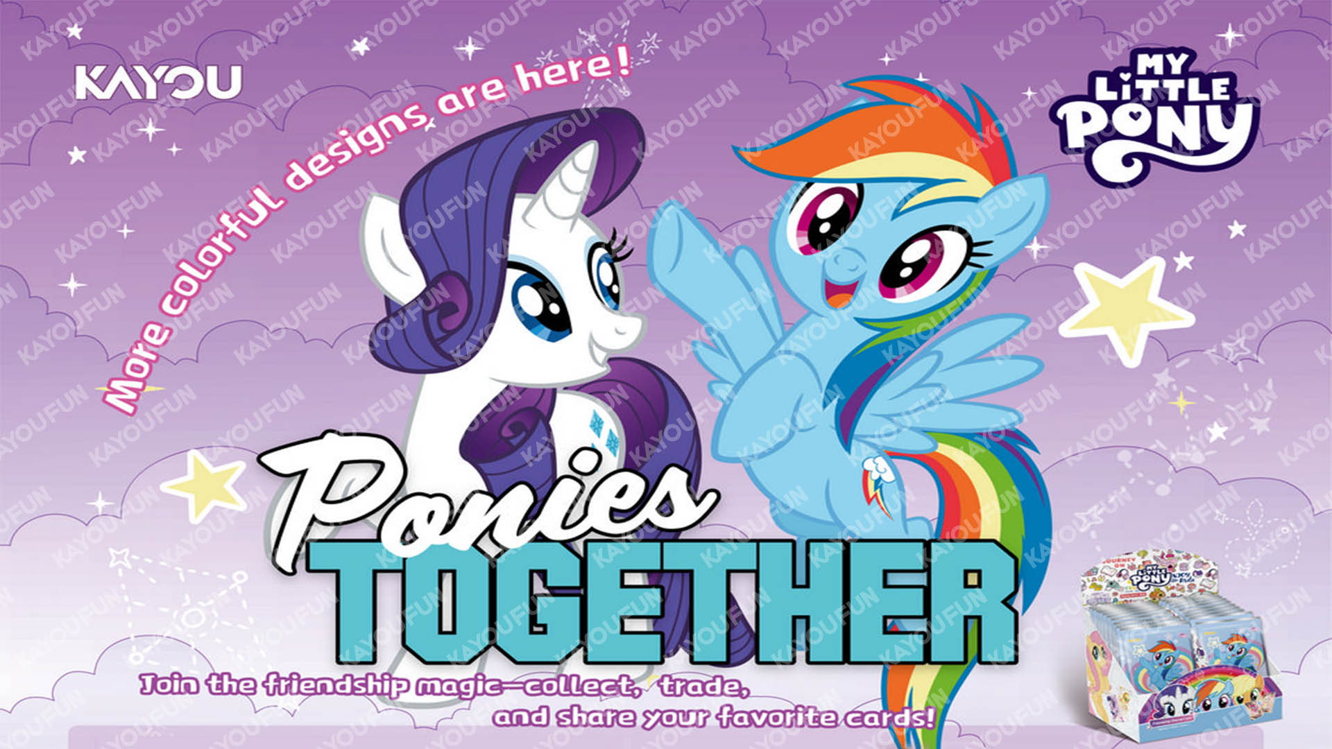 Kartu Kayou My Little Pony - Friendship Eternal Card Rainbow Edition SEA T3W1