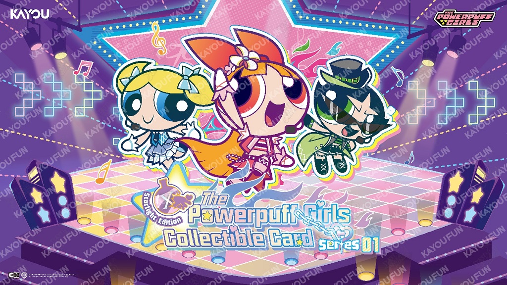 Kartu Kayou The Powerpuff Girls Collectible Cards - Starlight Edition 001 SEA Series 1 T3W1