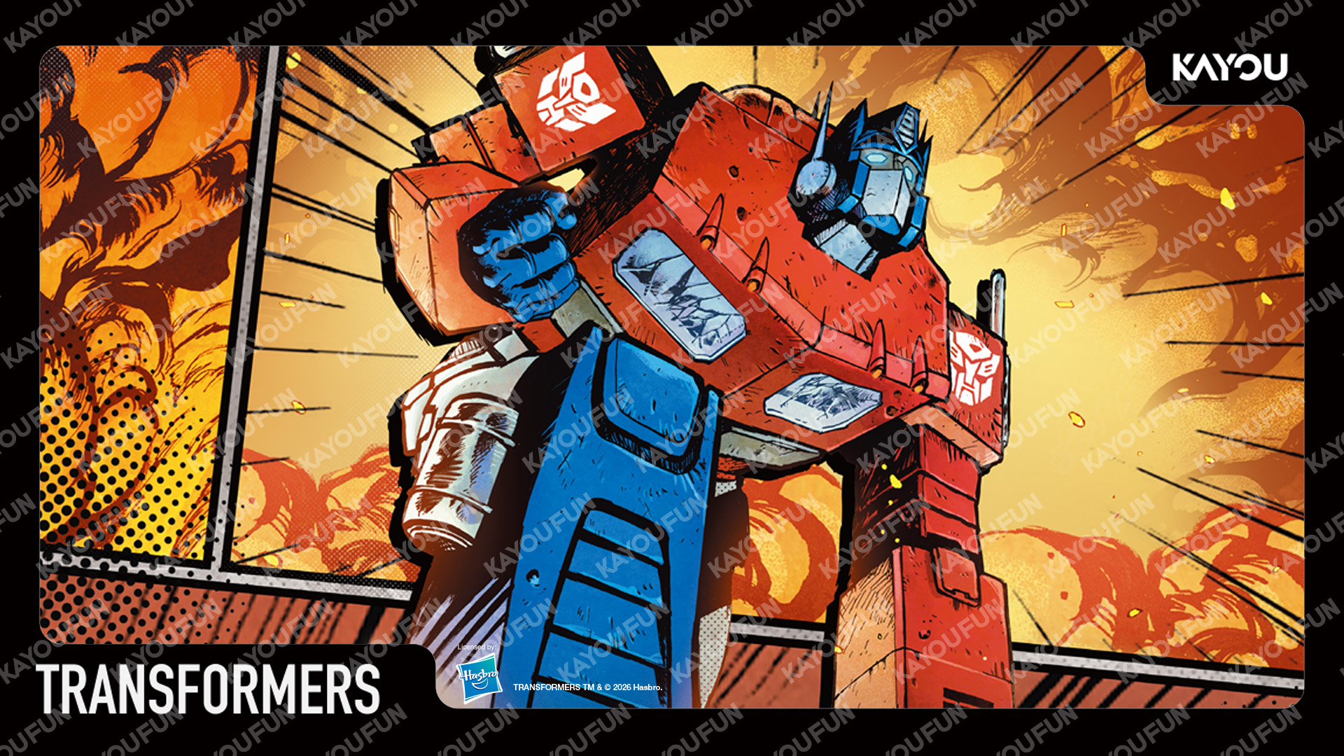 Kartu Kayou Transformers Energy Critical Premium Cards - Overdrive Edition SEA T4W1