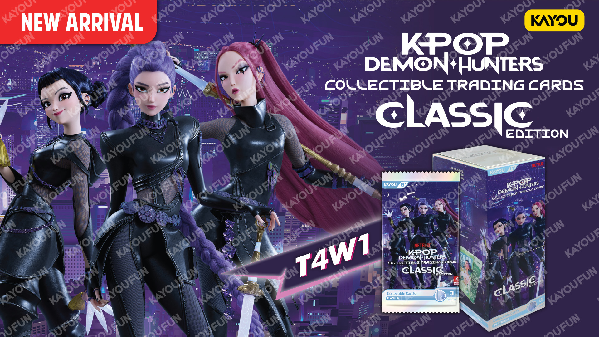 Kartu Kayou KPop Demon Hunters Collectible Trading Cards Classic Edition 001 APAC T4W1
