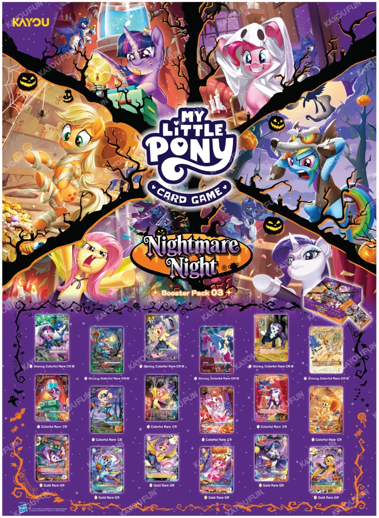 Kartu Kayou My Little Pony Card Game (TCG) Nightmare Night BP03 NA