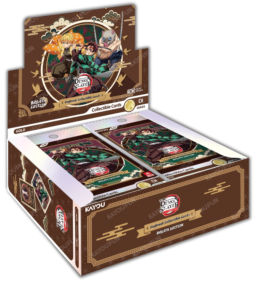 Kartu Kayou Demon Slayer : Kimetsu no Yaiba Infinity Castle Movie - Daybreak Collectible CardsBreath Edition 001 APAC T2W1