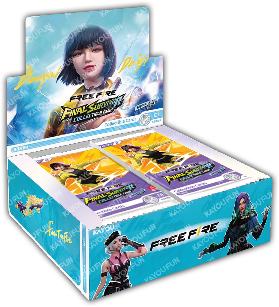 Kartu Kayou Free Fire Final Survivor Collectible Cards Surprise Pack 001 SEA T2W1