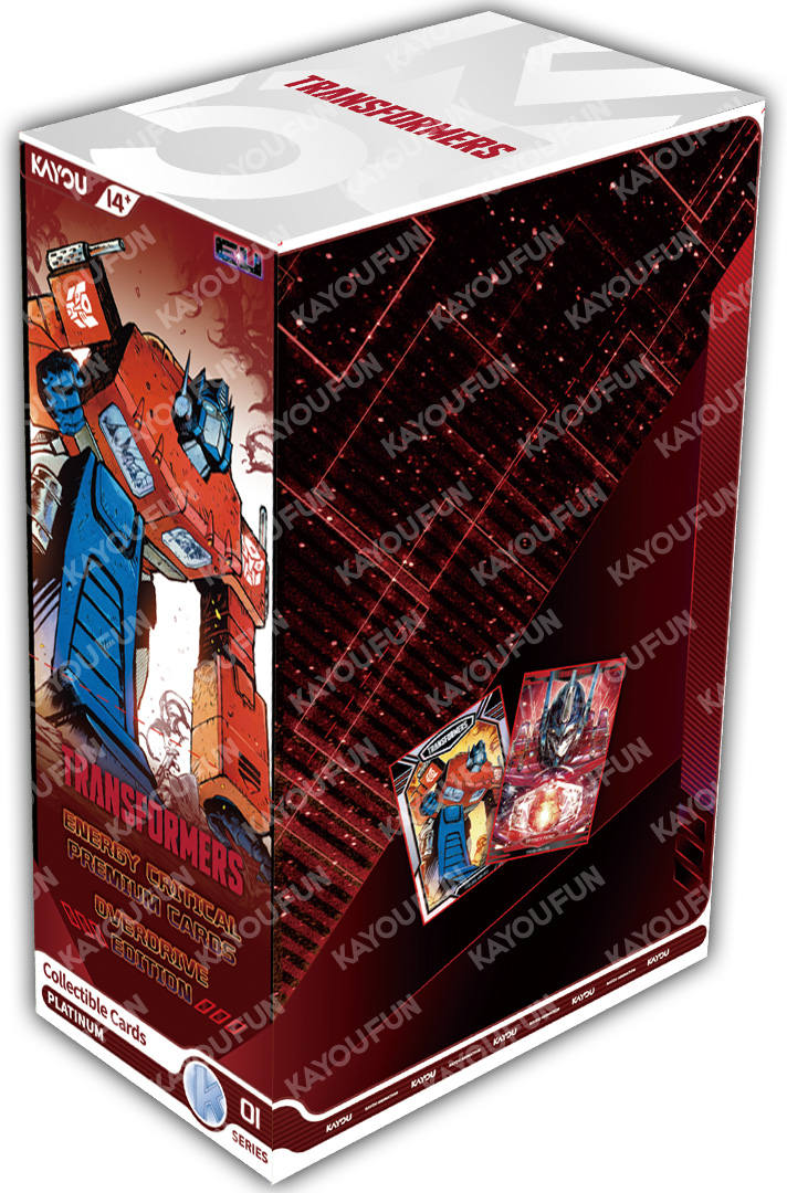 Kartu Kayou Transformers Energy Critical Premium Cards - Overdrive Edition SEA T4W1