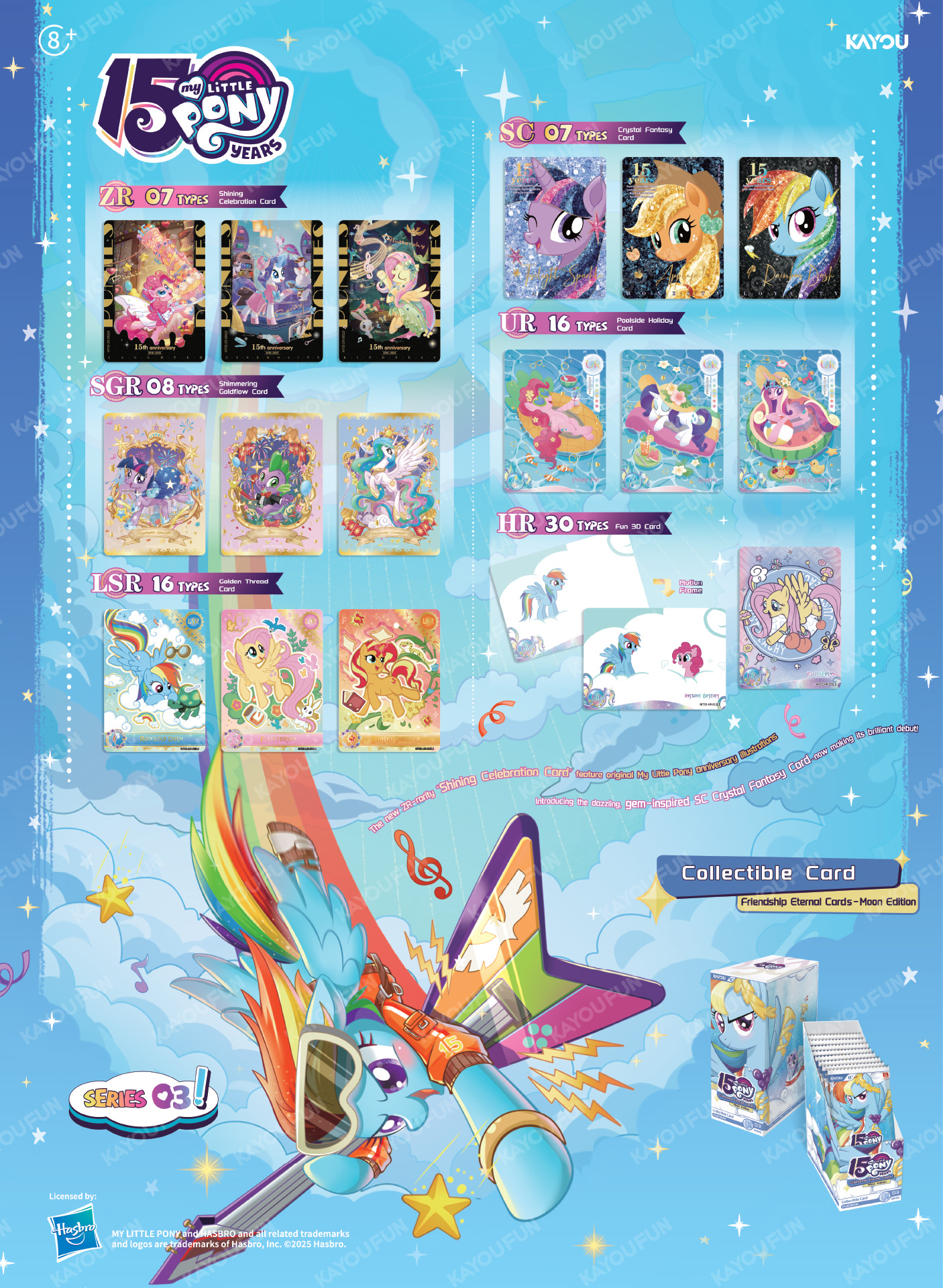Kartu Kayou My Little Pony Friendship Eternal Cards Moon Edition SEA T4W3